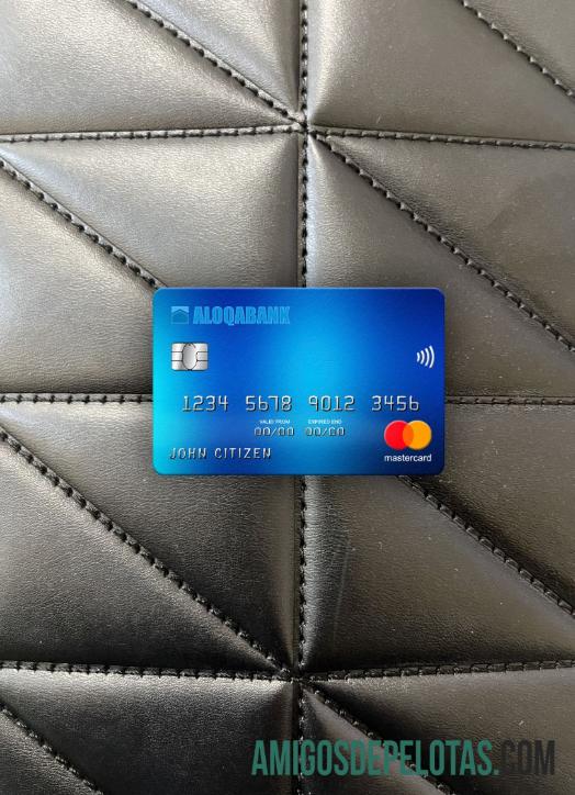 Uzbequistão Aloqabank Mastercard Photolook Front exemplo real